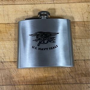 U.S. Navy Seals Silver Flask